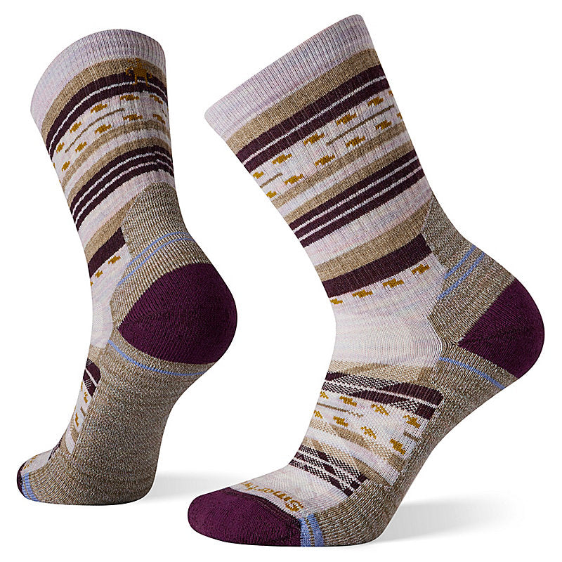 Women's Hike Light Cushion Zig Zag Valley Mid Crew Socks