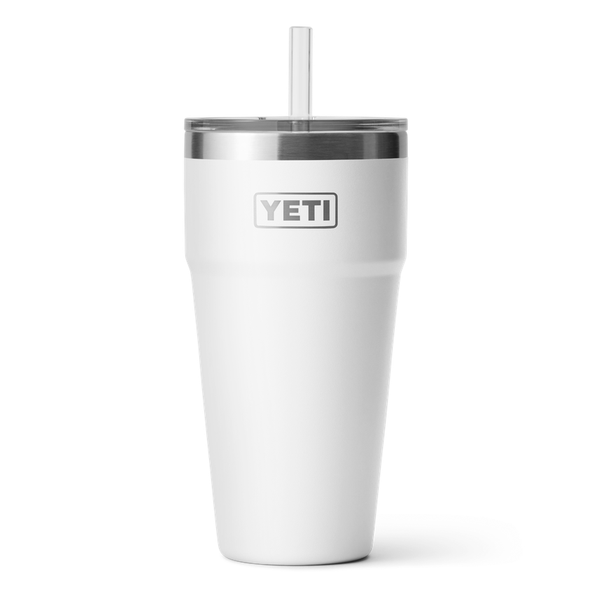 YETI Rambler 26oz Straw Cup with Straw Lid-Black