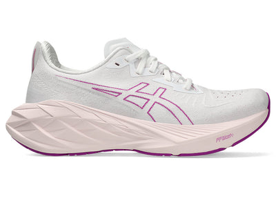 Asics Novablast 4 for Women White/Soothing Sea