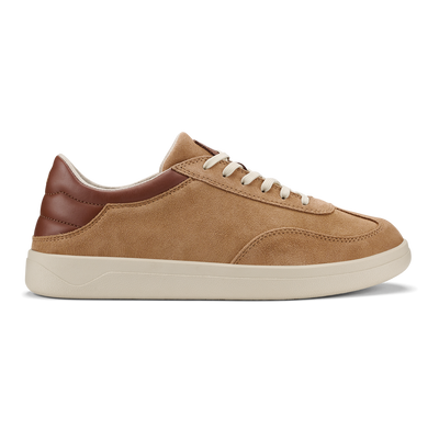 Olukai Punini Suede Sneakers for Men Tan / Toffee