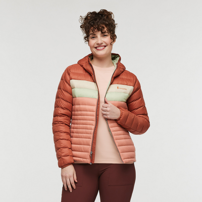 Cotopaxi Fuego Hooded Jacket for Women Faded Brick/Clay