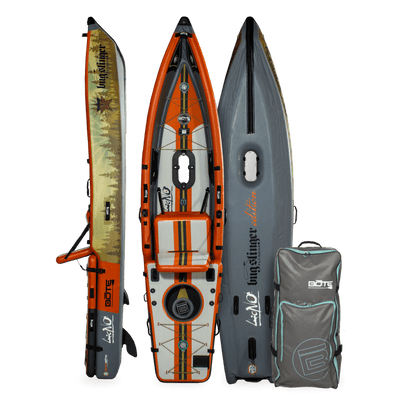 Bote Lono Aero 12'6" Bug Slinger Backwater Inflatable Kayak