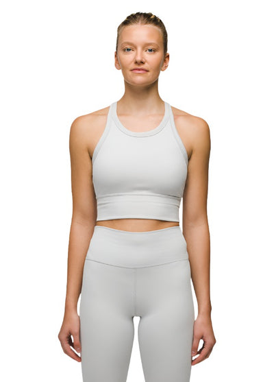 Prana Becksa Bralette for Women Silver Heather