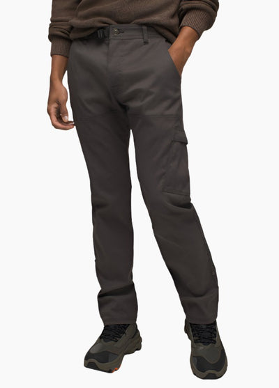 Prana Stretch Zion Straight Pant for Men Dark Iron