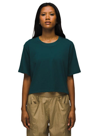 Prana Everyday Crop Tee for Women Wilderness