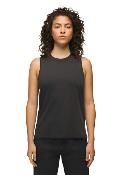 Prana Everyday Vintage-Washed Tank for Women Charcoal