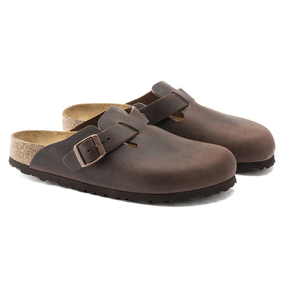 Birkenstock Boston oiled leather clog habana