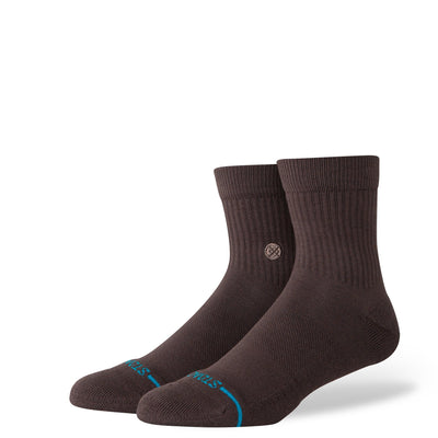 Stance Icon Quarter Socks Black