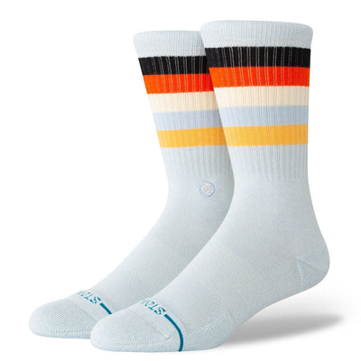 Stance Maliboo Cotton Crew Socks for Men Iceblue