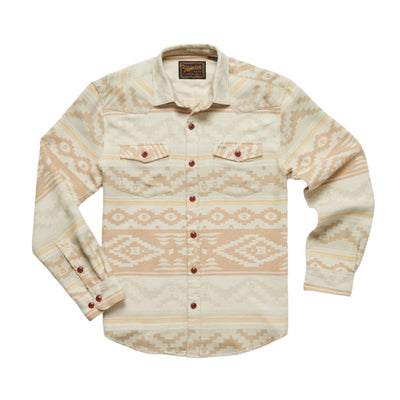 Howler Brothers Sheridan Longsleeve Shirt for Men Terranova Bone