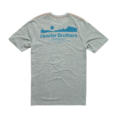 Howler Brothers Howler Arroyo T-Shirt for Men Grey Heather