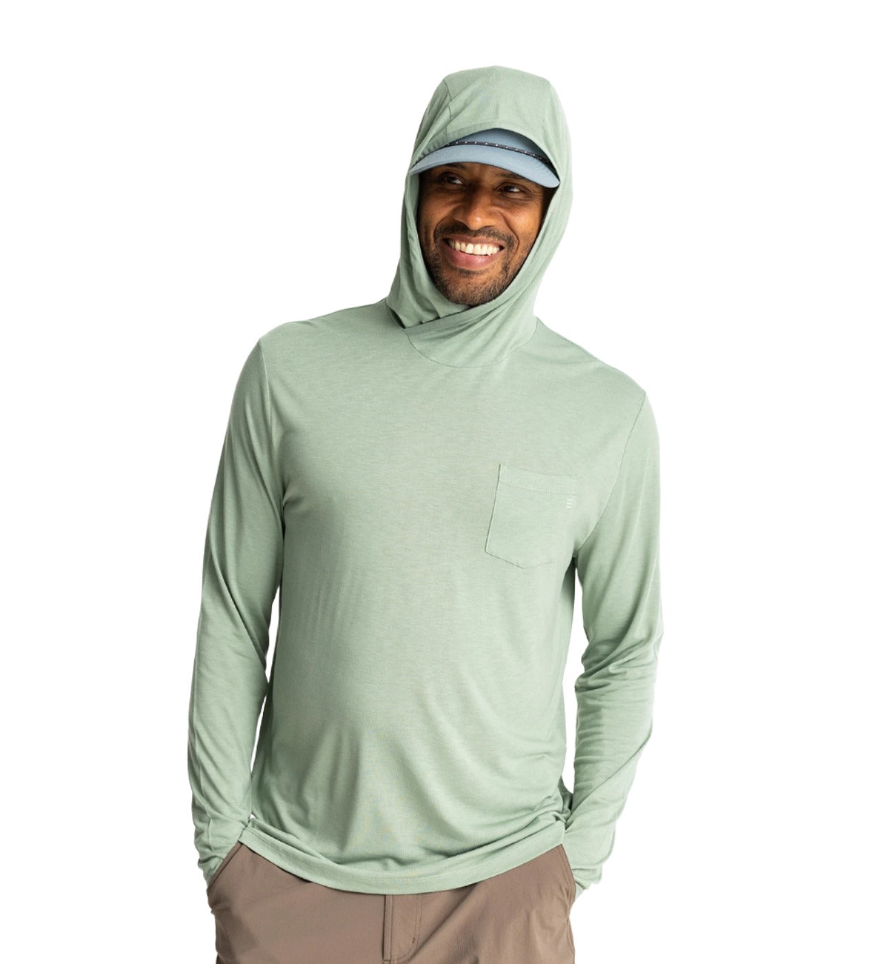 Bamboo Lightweight Hoodie for Men – Half-Moon Outfitters