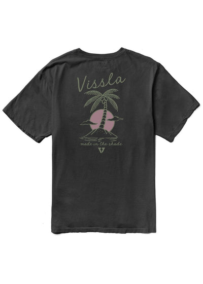 Vissla Made In The Shade Organic Tee Shirt for Men Phantom