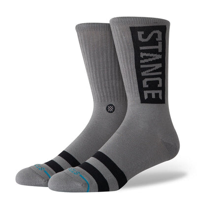 Stance OG Crew Socks Graphite