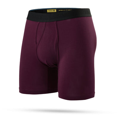 Stance Grape Butter Blend Boxer Brief for Men Portwine