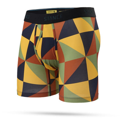 Stance Navy Mash Performance Boxer Brief With Wholester for Men Multi-Colored