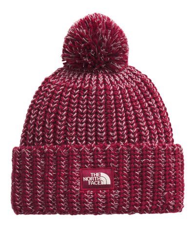 The North Face Cozy Chunky Cabin Beanie Beetroot/Mauve/Midnight Mauve/White Dune