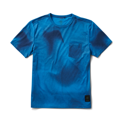 Roark Mathis Core Pocket Tee for Men Drifter Blue