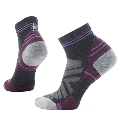 Smartwool Hike Targeted Cushion Ankle Socks for Women Charcoal