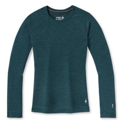 Smartwool Merino 250 Base Layer Crew for Women Twilight Blue Heather