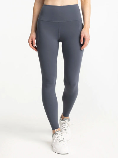 Free Fly Apparel All Day Pocket Leggings for Women Storm Cloud