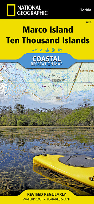 Trails Illustrated Marco Island, Ten Thousand Islands Map