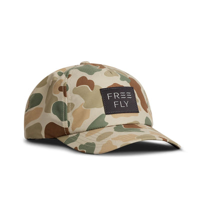 Free Fly Apparel Camo 5-Panel Hat Vintage Camo