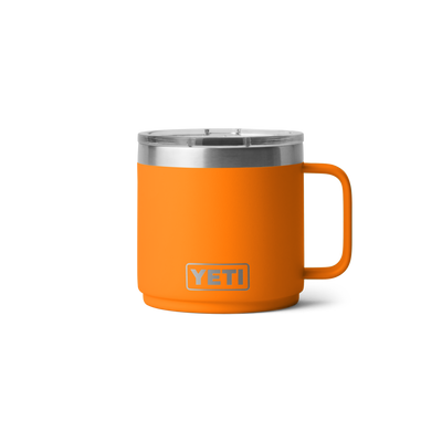 Yeti Rambler 14oz Mug with Magslider Lid King Crab Orange