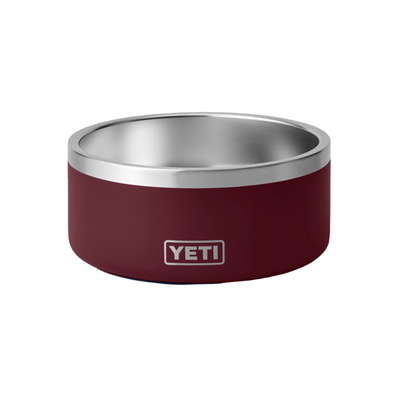 Yeti Boomer 8 Dog Bowl Wild Vine Red