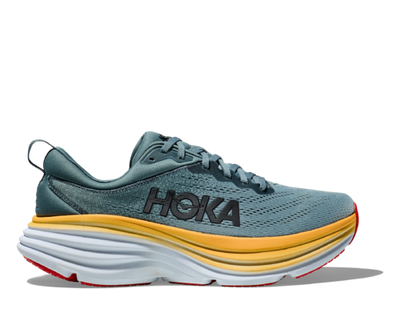 Hoka Bondi 8 Shoes for Men Goblin Blue/ Mountain Spring #color_goblin-blue-mountain-spring