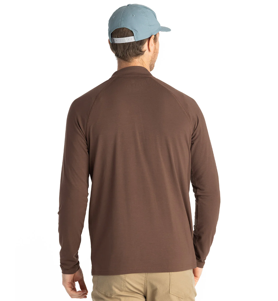 Free Fly Men's Bamboo Heritage Fleece Hoody (L, Mustang)