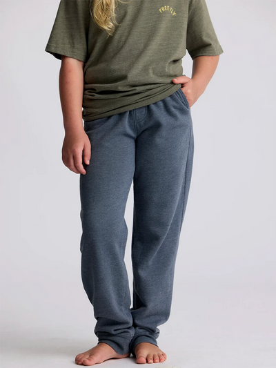 Free Fly Apparel Fleece Jogger for Youth Heath Storm Cloud