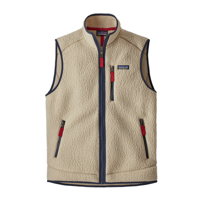 Patagonia Retro Pile Fleece Vest for Men El Cap Khaki