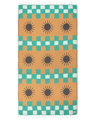 Sand Cloud Sumba Towel Kelly Green