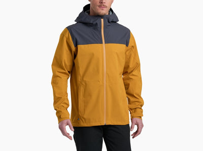 Kuhl Stretch Voyagr Jacket for Men Harvest/ Eclipse #color_harvest-eclipse