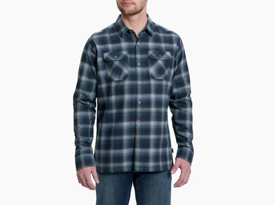 Kuhl Dillingr Flannel for Men Blue Creek