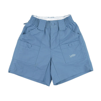 AFTCO Original Fishing Short for Boys Air Force Blue #color_air-force-blue